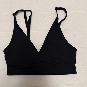 Pact Black Triangle Bralette
